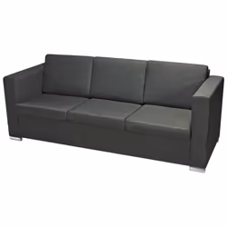 VidaXL 243584 canapé 3 siège(s) Gris
