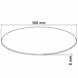 VidaXL 243626 pièce de table - Vue supplémentaire 4