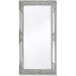 Vidaxl - Miroir mural style baroque 100x50 cm Argenté