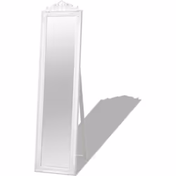 Ce miroir magnifique sur pied, avec son cadre ornementé, créera une atmosphère baroque dans votre couloir, chambre, dressing, ...