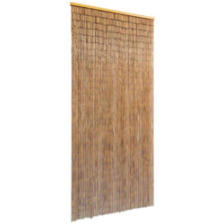 Rideau de porte Bambou 90 x 200 cm Vidaxl