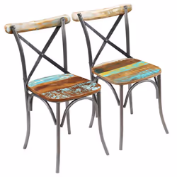 VidaXL 243722, Acier, Bois, 510 mm, 520 mm, 840 mm, 41 cm, 42 cm