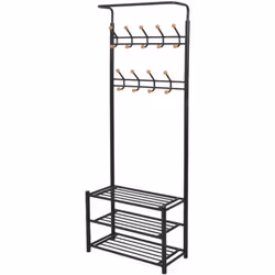 Ce porte-manteau offrira une solution de rangement rapide, pratique et portable pour accrocher vos manteaux, écharpes, chapea ...
