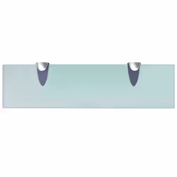 VidaXL 243755 étagères Verre trempé, Zinc Transparent