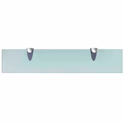 VidaXL 243756 étagères Verre trempé, Zinc Transparent