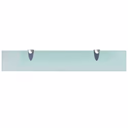 VidaXL 243757 étagères Verre trempé, Zinc Transparent