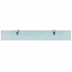 VidaXL 243758 étagères Verre trempé, Zinc Transparent
