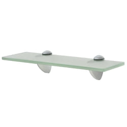VidaXL 243771 étagères Verre trempé, Zinc Transparent