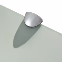VidaXL 243774 étagères Verre trempé, Zinc Transparent - Vue supplémentaire 4
