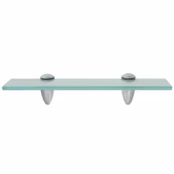 VidaXL 243778 étagères Verre trempé, Zinc Transparent