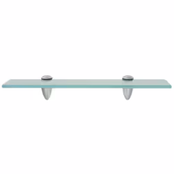 VidaXL 243779 étagères Verre trempé, Zinc Transparent