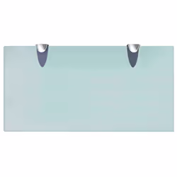 VidaXL 243779 étagères Verre trempé, Zinc Transparent