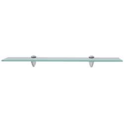 VidaXL 243781 étagères Verre trempé, Zinc Transparent