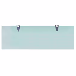 VidaXL 243781 étagères Verre trempé, Zinc Transparent