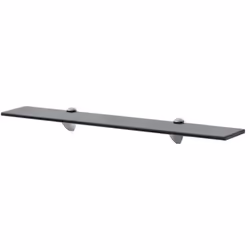 VidaXL 243790, Verre trempé, Zinc, Noir, 10 kg, 700 mm, 200 mm, 8 mm