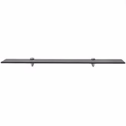 VidaXL 243791, Verre trempé, Zinc, Noir, 15 kg, 800 mm, 200 mm, 8 mm