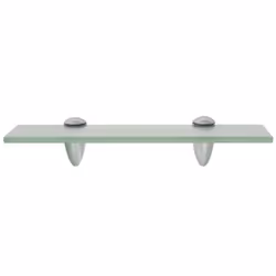 VidaXL 243794 étagères Verre trempé, Zinc Transparent