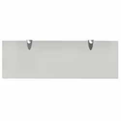 VidaXL 243797 étagères Verre trempé, Zinc Transparent