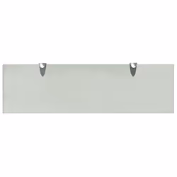 VidaXL 243798 étagères Verre trempé, Zinc Transparent
