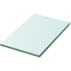 Panneau pour étagère Verre transparent 20 x 12 cm Vidaxl