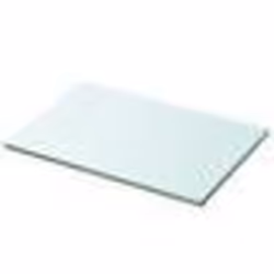 vidaXL Panneau pour étagère Verre transparent 30 x 20 cm - TU