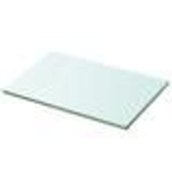 vidaXL Panneau pour étagère Verre transparent 30 x 20 cm - TU