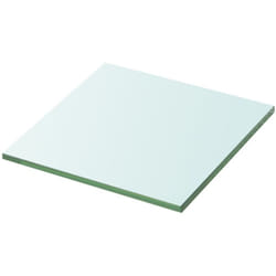 Panneau pour étagère Verre transparent 30 x 30 cm Vidaxl