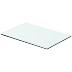 Panneau pour étagère Verre transparent 40 x 20 cm Vidaxl