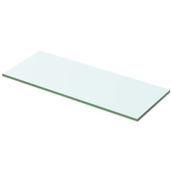 Panneau d'étagère Verre transparent 50 x 15 cm Vidaxl