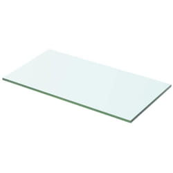Panneau pour étagère Verre transparent 50 x 20 cm Vidaxl