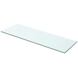 Panneau d’étagère Verre transparent 60 x 15 cm