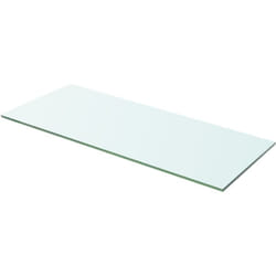 Panneau pour étagère Verre transparent 60 x 20 cm Vidaxl
