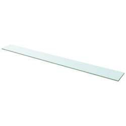 Vidaxl - Panneau d'étagère Verre transparent 110 x 12 cm