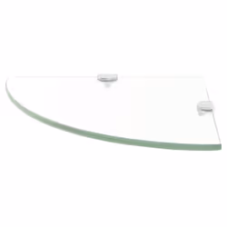 VidaXL 243853 étagères Verre trempé Transparent