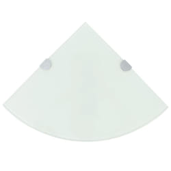 VidaXL 243858 étagères Verre trempé Blanc