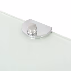 VidaXL 243859 étagères Verre trempé Blanc