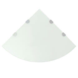 VidaXL 243860 étagères Verre trempé Blanc