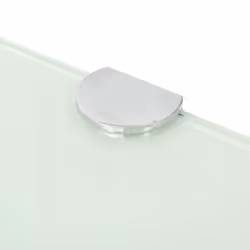 VidaXL 243860 étagères Verre trempé Blanc
