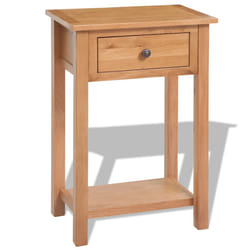 VidaXL 243932 Table de nuit et table de chevet Marron