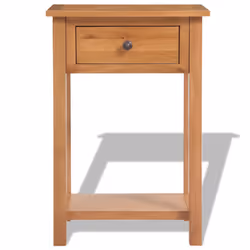 VidaXL 243932 Table de nuit et table de chevet Marron - Vue supplémentaire 2