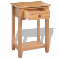 VidaXL 243932 Table de nuit et table de chevet Marron - Vue supplémentaire 4