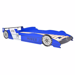 VidaXL 243937 Lit pour enfant Bleu Panneaux MDF, Bois - Vue supplémentaire 6