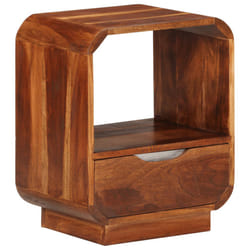 VidaXL 243952 Table de nuit et table de chevet Marron
