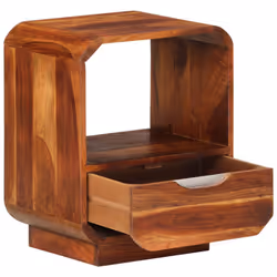 VidaXL 243953 Table de nuit et table de chevet Marron
