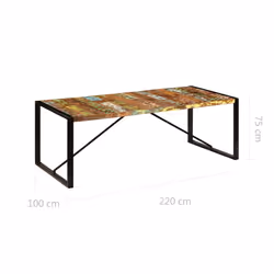 VidaXL 243998 table de cuisine et de salle à manger - Vue supplémentaire 6
