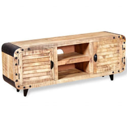 Vidaxl - Meuble tv Bois de manguier massif 120x30x50 cm