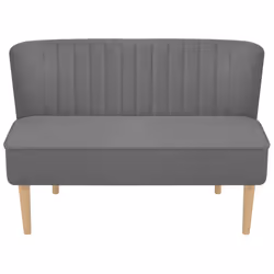 VidaXL 244070 canapé Gris