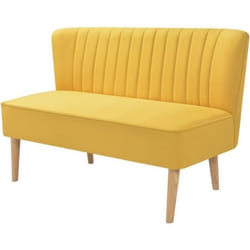 VidaXL 244074 canapé Jaune