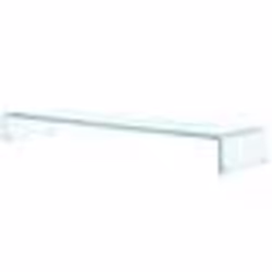 vidaXL Meuble TV/pour moniteur 110x30x13 cm verre transparent - TU