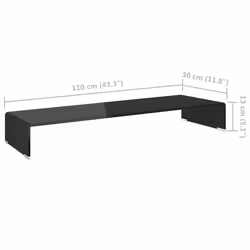 VidaXL 244140 Support TV et centre de divertissement